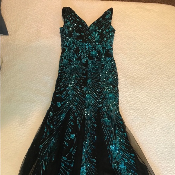 unknown Dresses & Skirts - Tourquoise Evening Gown